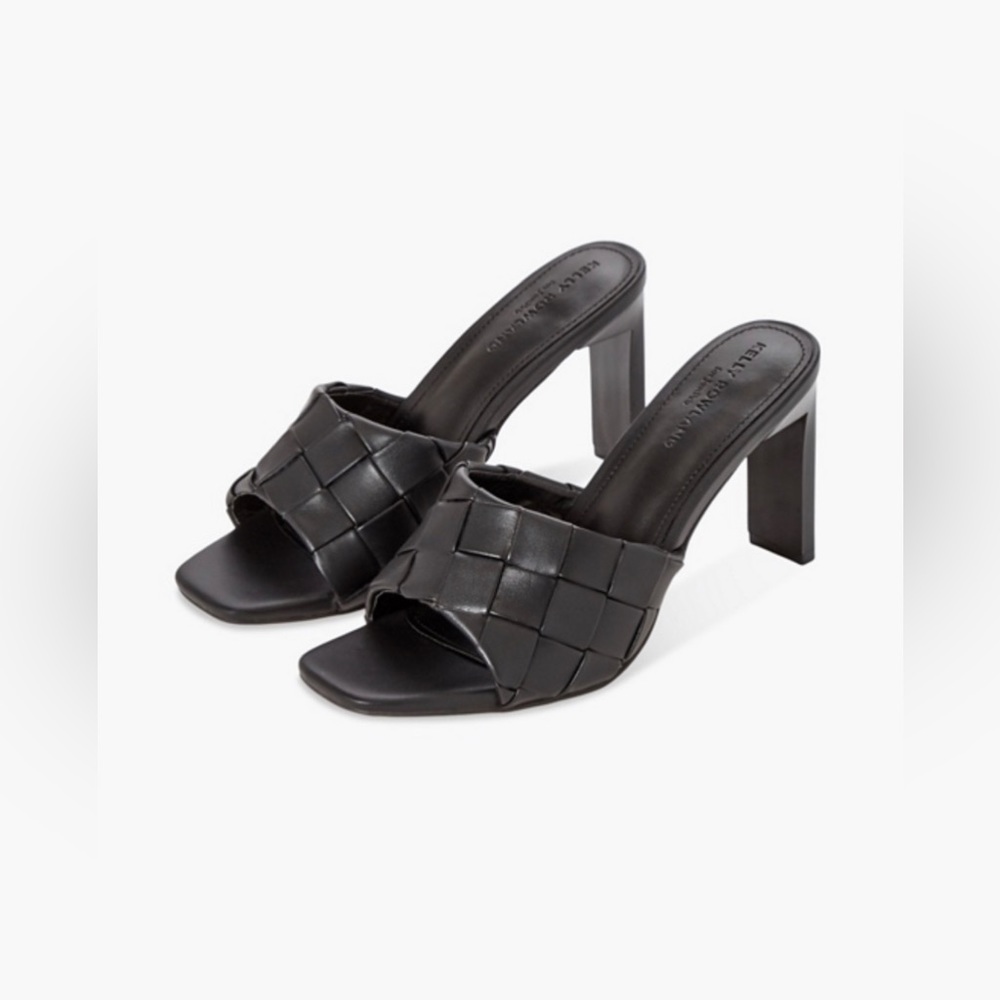 JUST FAB x KELLY ROWLAND APHRODITE WOVEN HEELED SANDAL